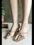 Elegant Tuscan Tan Heels - cunei